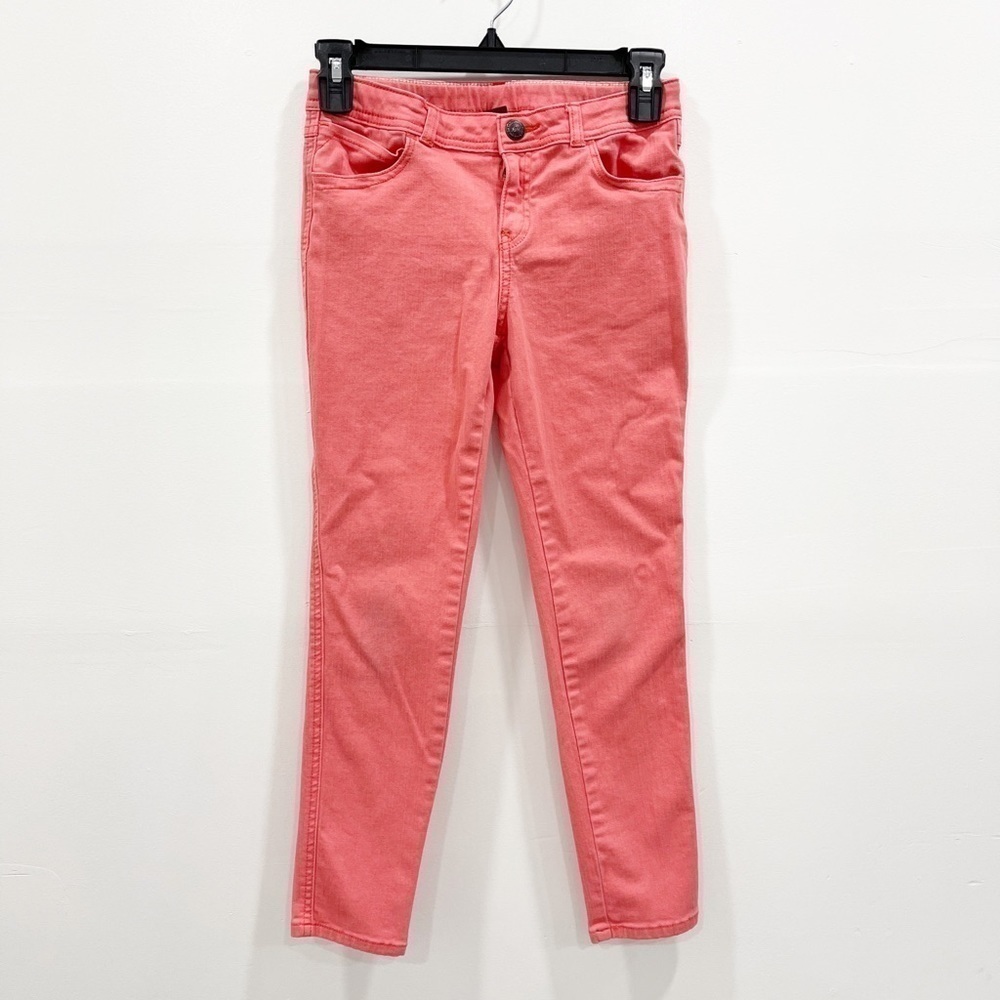 Tea Collection Skinny Stretch Ankle Pants Guava 10